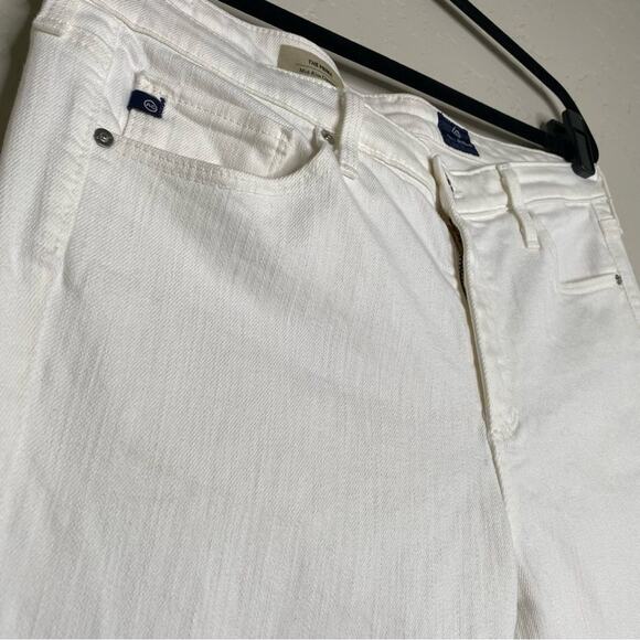 Adriano Goldschmied White The Prima Mid Rise Cigarette Jeans  31R - Picture 3 of 11